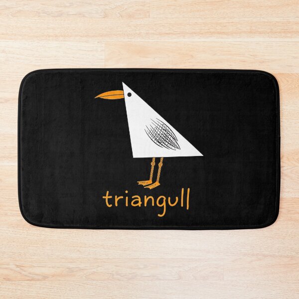 Item preview, Geometric Seagull Pun designed and sold by shaunturek36.