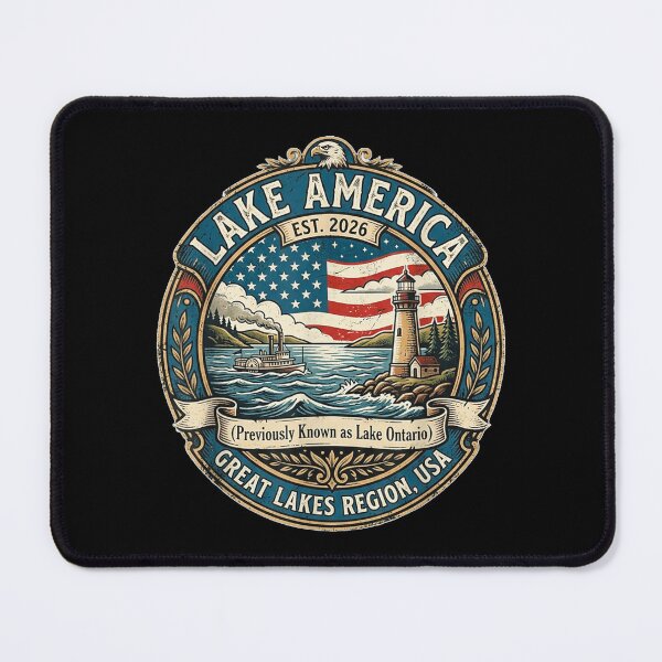 Item preview, Lake America Previously Ontario Canada USA Funny Patriotic designed and sold by LakenDraphil.