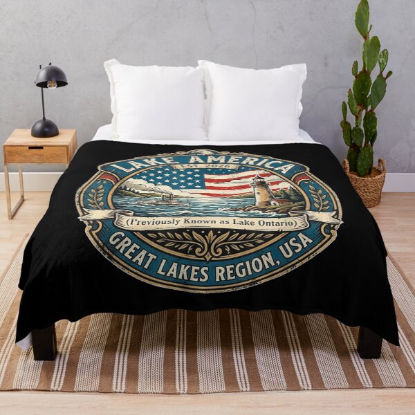 Item preview, Lake America Previously Ontario Canada USA Funny Patriotic designed and sold by LakenDraphil.