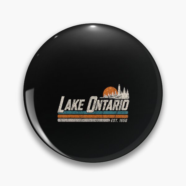 Item preview, Lake Ontario Est 1615 Vintage Sunset Great Lakes designed and sold by ChaosColorCo.