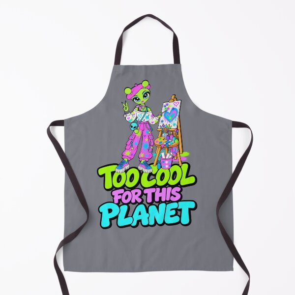 Item preview, Cosmic Alien Artist – Colorful Space Painter designed and sold by Aimetoi.