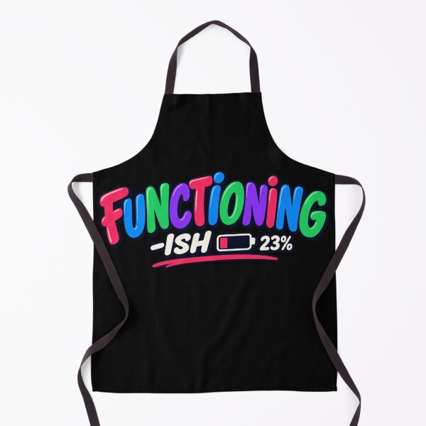Item preview, Functioning Ish 23 Percent Funny Low Battery Design designed and sold by EverclearDesign.