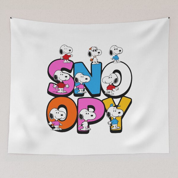 Item preview, Snoopy Peanuts Cartoon Characters Colorful  designed and sold by IsazaSeema.