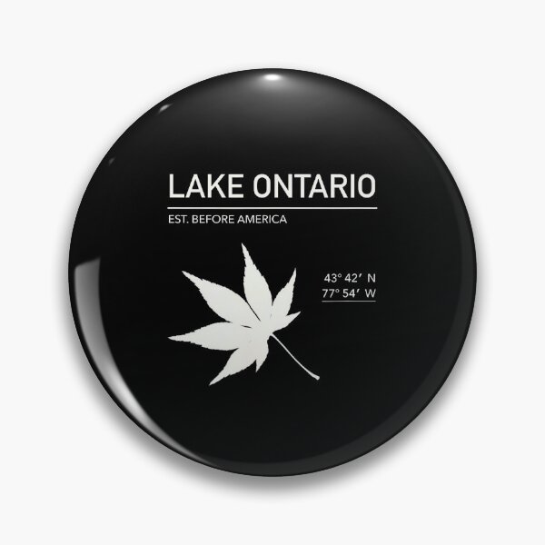 Item preview, Lake Ontario Established Before America Vintage Design designed and sold by ChaosColorCo.