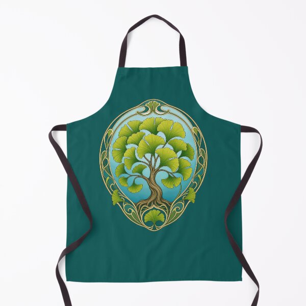 Item preview, Ginkgo Biloba Tree Art Nouveau Botanical designed and sold by AntiqueImages.