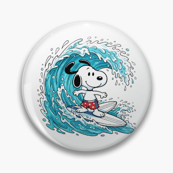 Item preview, Cute Dog Surfing  designed and sold by KingwoodMe.