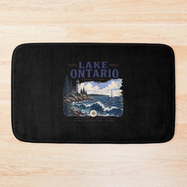 Item preview, Lake Ontario Forever Vintage Retro Design designed and sold by ChaosColorCo.