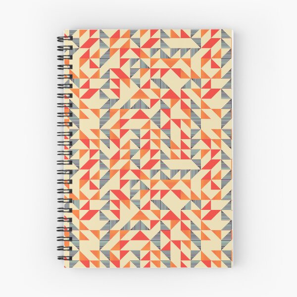 Item preview, Bold Geometric Triangle Cream Pattern designed and sold by Zaya_art.