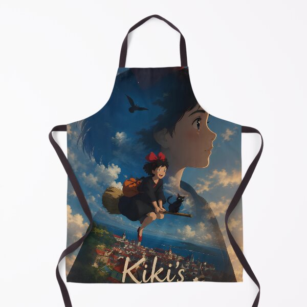 Item preview, kawaii art girl [[kiki's]] go -%[ghiblis]%- flying aways to sky designed and sold by ebyyuishop.