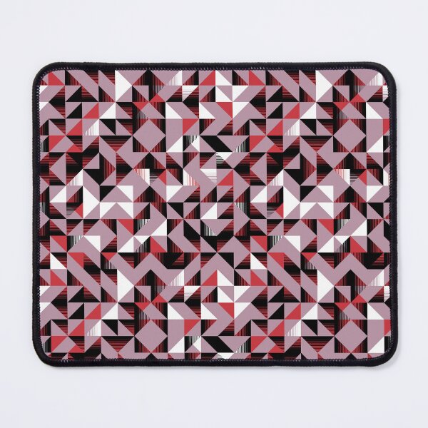 Item preview, Bold Geometric Triangle Mauve Pattern designed and sold by Zaya_art.