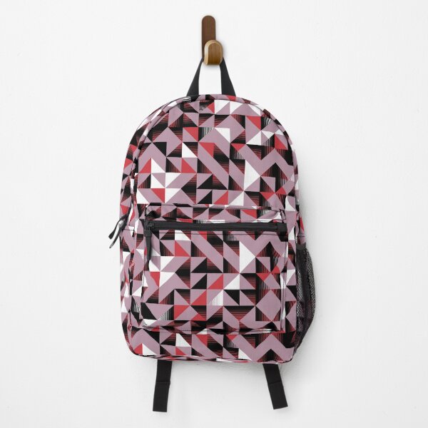 Item preview, Bold Geometric Triangle Mauve Pattern designed and sold by Zaya_art.
