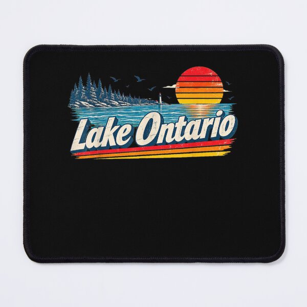 Item preview, Retro Sunset Great Lakes Lake Ontario designed and sold by Juansustait.