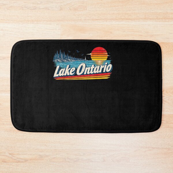 Item preview,  Retro Sunset Great Lakes Lake Ontario designed and sold by Juansustait.