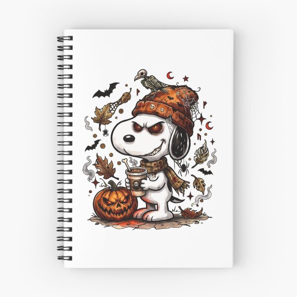 Item preview, Spooky Halloween Coffee Dog Character Art designed and sold by JosielynBie.