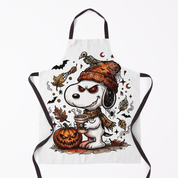 Item preview, Spooky Halloween Coffee Dog Character Art designed and sold by JosielynBie.