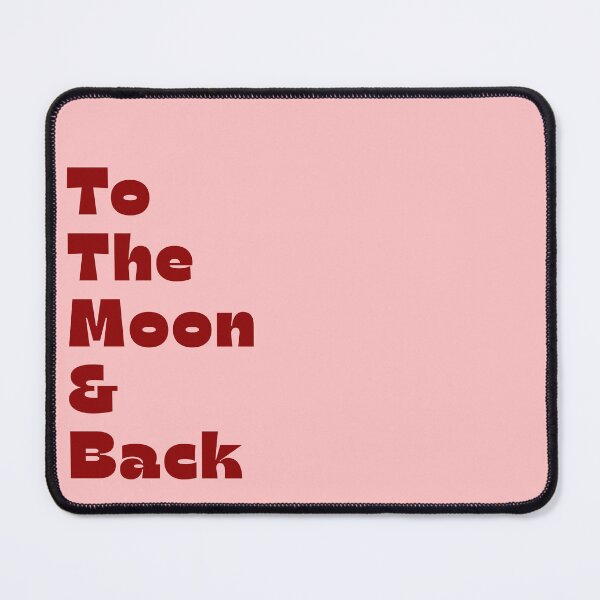 Item preview, To the moon and back minimalist quote designed and sold by HANI'SWORLD.