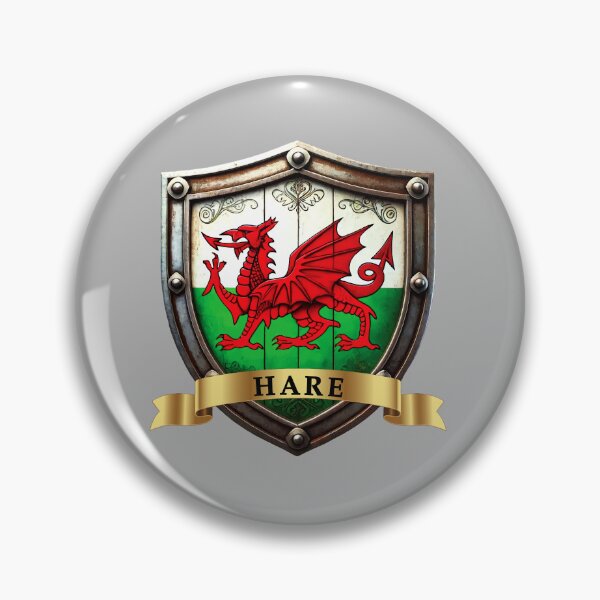 Item preview, Hare Welsh Heritage Crest Shield designed and sold by Highlandkings.