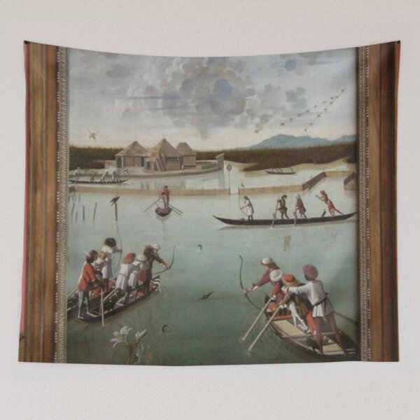 Item preview, Hunting on the Lagoon designed and sold by SharonTheFirst.