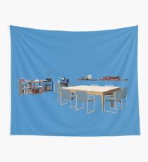 Study Room Wall Tapestry