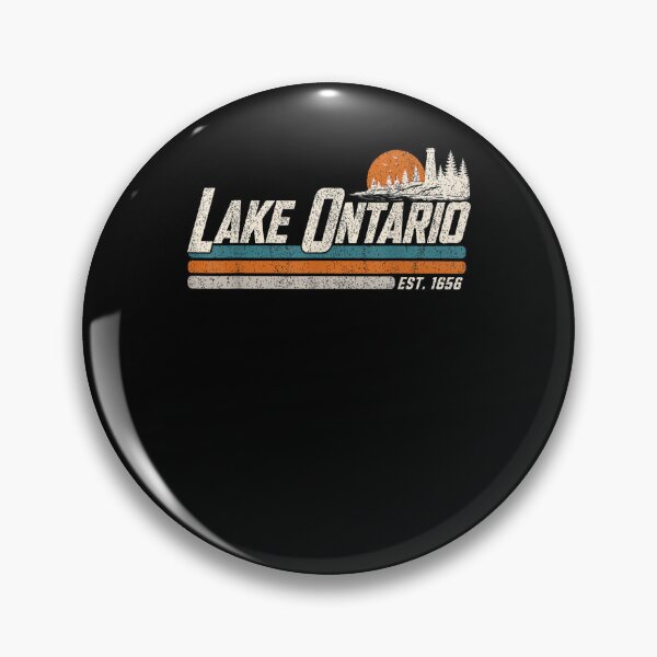 Item preview, Lake Ontario Est 1615 Vintage Sunset Great Lakes designed and sold by Juansustait.