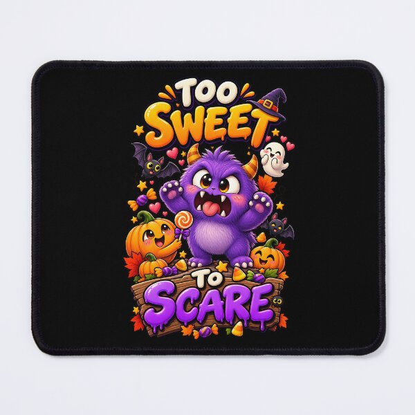 Item preview, Too Sweet to Scare Halloween Monster designed and sold by Yomere.