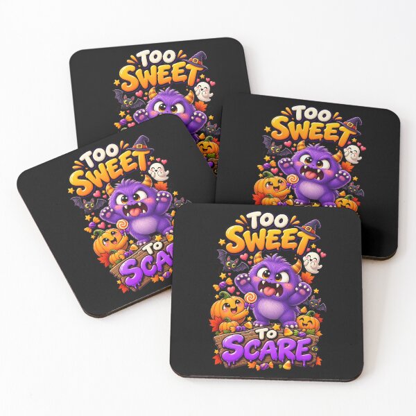 Item preview, Too Sweet to Scare Halloween Monster designed and sold by Yomere.