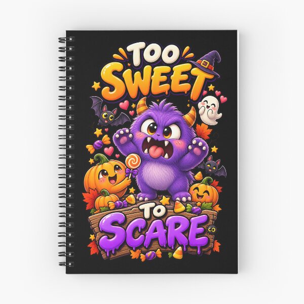 Item preview, Too Sweet to Scare Halloween Monster designed and sold by Yomere.