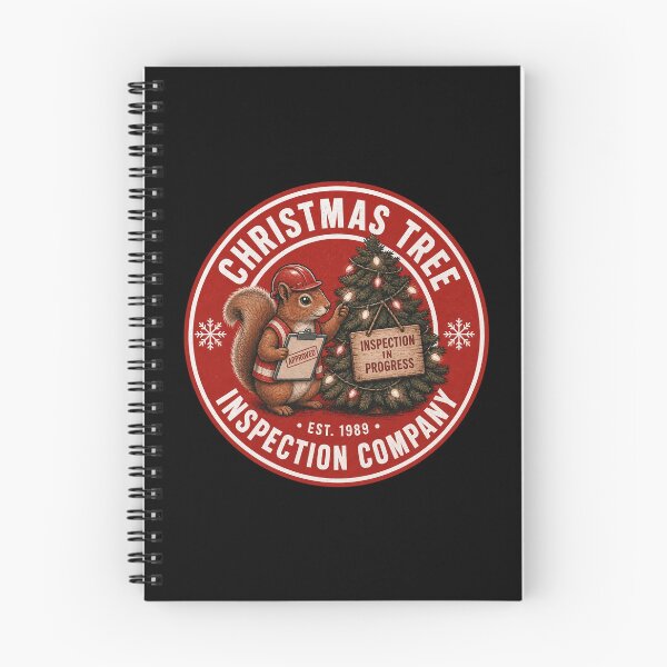 Item preview, Christmas Vacation squirrel tree inspection company designed and sold by Olena Du.