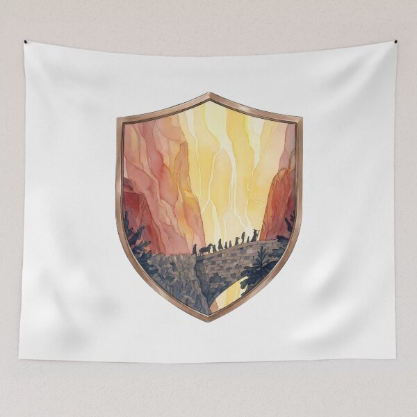 Item preview, The Epic Fellowship Journey - LOTR designed and sold by FrontierCosmic.