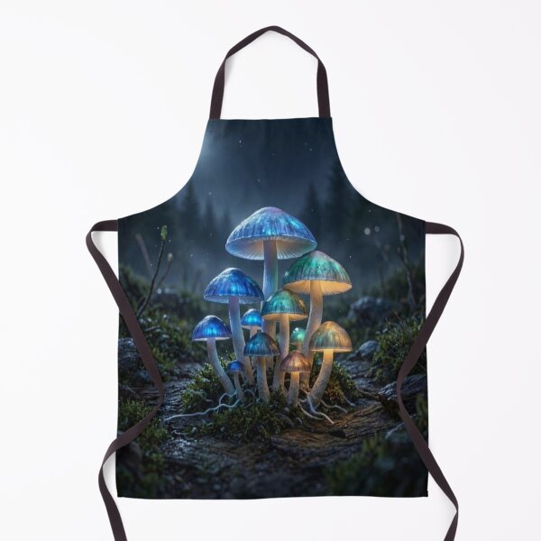 Item preview, You Are Breathtaking Magical Glowing Mushrooms Art designed and sold by Breezes-of-Ida.