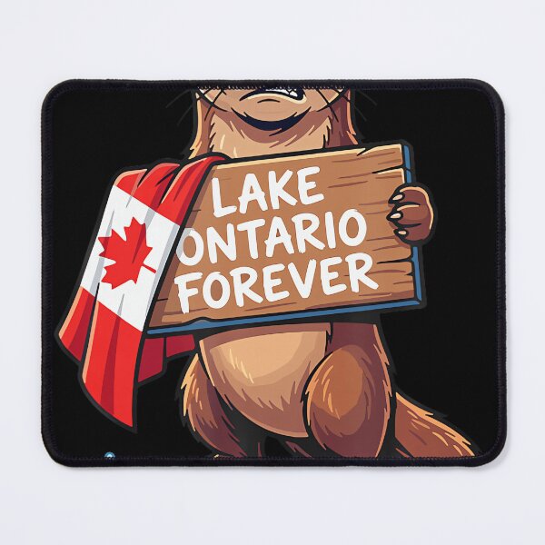 Item preview, Lake Ontario Forever Otter Funny Canadian Design designed and sold by linendaust.