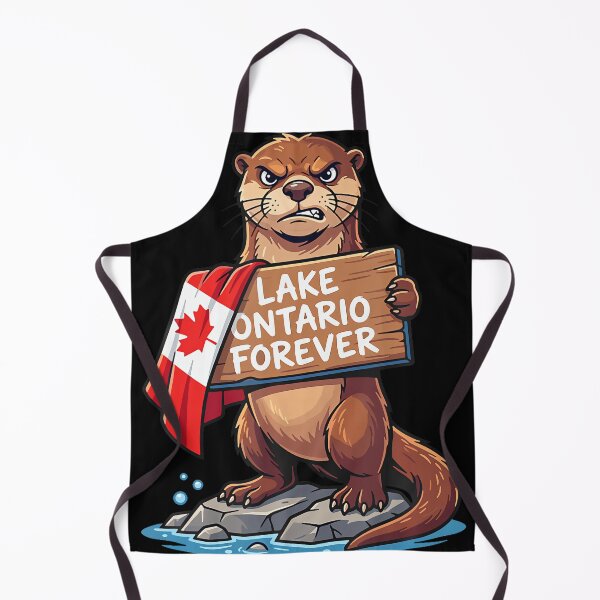 Item preview, Lake Ontario Forever Otter Funny Canadian Design designed and sold by linendaust.