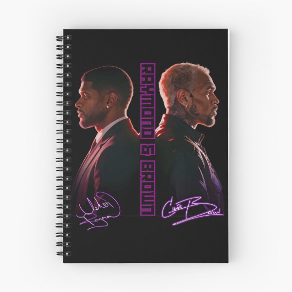 Item preview, Usher Chris Brown Dual Profile Tour Design designed and sold by Stephanie Sanchez.