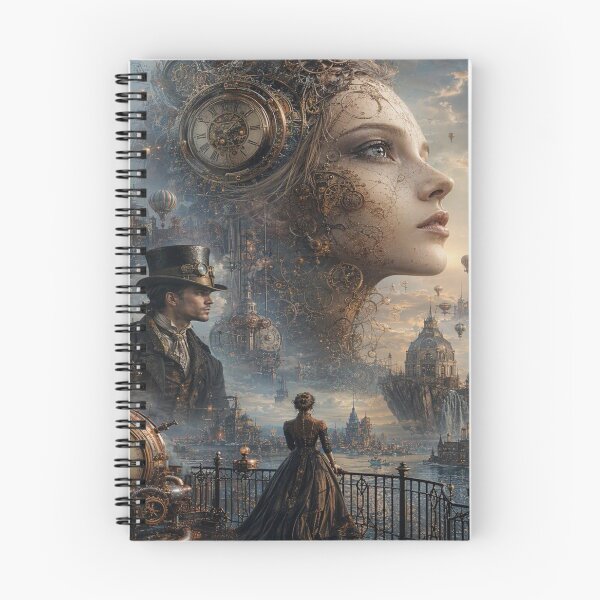 Item preview, Monumental Steampunk Oneiric Hyperreal Dream City designed and sold by FotoworldEdel.