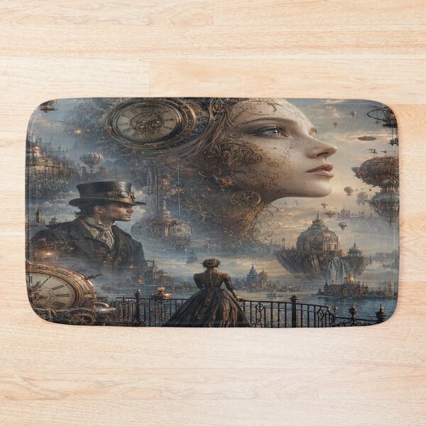 Item preview, Monumental Steampunk Oneiric Hyperreal Dream City designed and sold by FotoworldEdel.