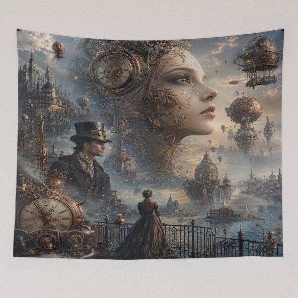 Item preview, Monumental Steampunk Oneiric Hyperreal Dream City designed and sold by FotoworldEdel.