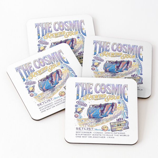 Item preview, Cosmic Journey Roller Coaster Retro Vibes designed and sold by KindelDameri.