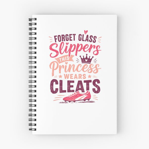 Item preview, Forget Glass Slippers This Princess Wears Cleats Female Soccer Player Athlete Gift designed and sold by HumansStuck12.