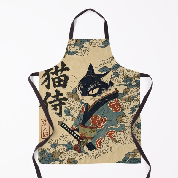 Item preview, Samurai Cat - 猫侍 designed and sold by INITIAL SHIBA.