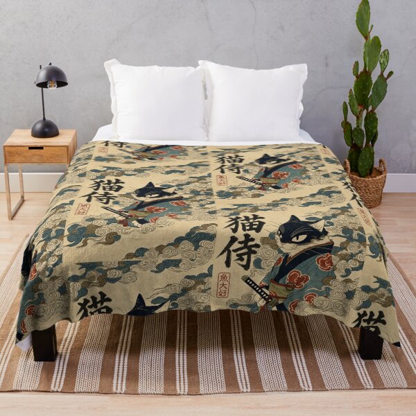 Item preview, Samurai Cat - 猫侍 designed and sold by INITIAL SHIBA.