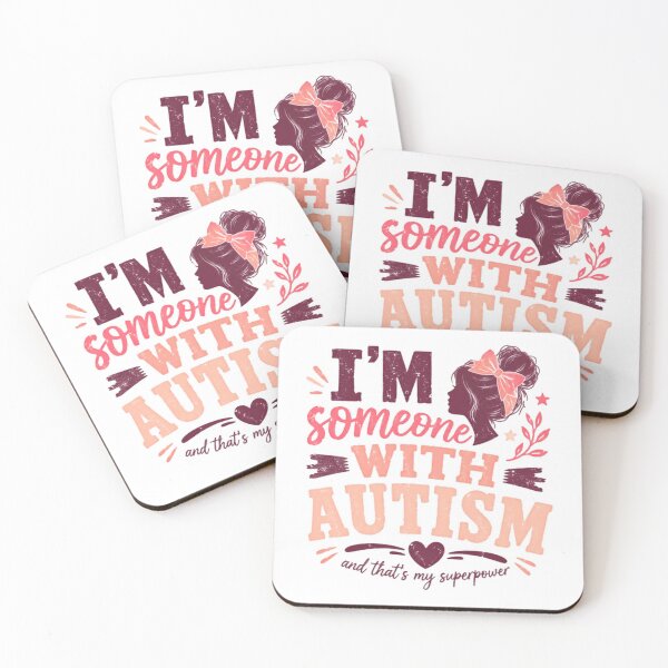 Item preview, I'm Someone With Autism And That's My Superpower Autistic Pride Neurodiversity designed and sold by SkeletonsDanger.