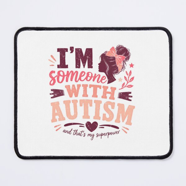 Item preview, I'm Someone With Autism And That's My Superpower Autistic Pride Neurodiversity designed and sold by SkeletonsDanger.