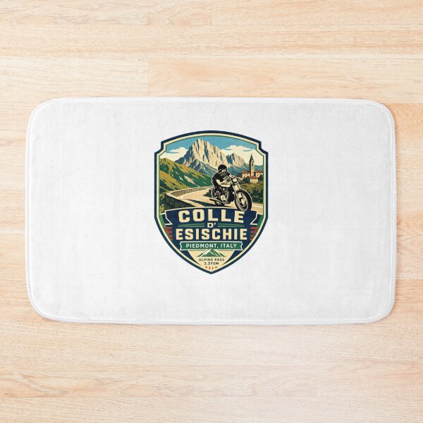 Item preview, Colle D' Esischie Piedmont Italy Alpine Pass Motorcycling Travel Rider designed and sold by Star3NowForMe.