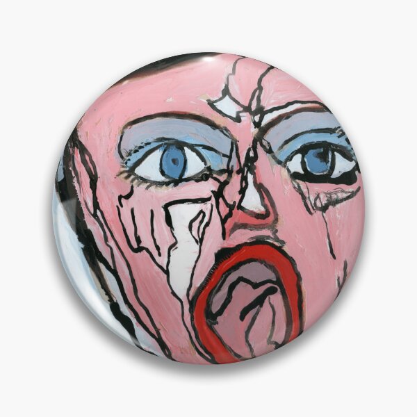 Item preview, Expressive Screaming Portrait designed and sold by Dwaalhaas.com.