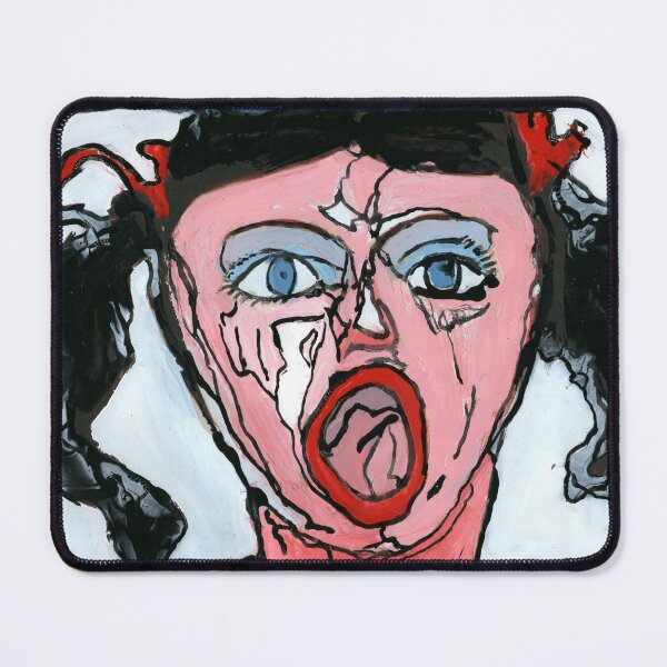 Item preview, Expressive Screaming Portrait designed and sold by Dwaalhaas.com.
