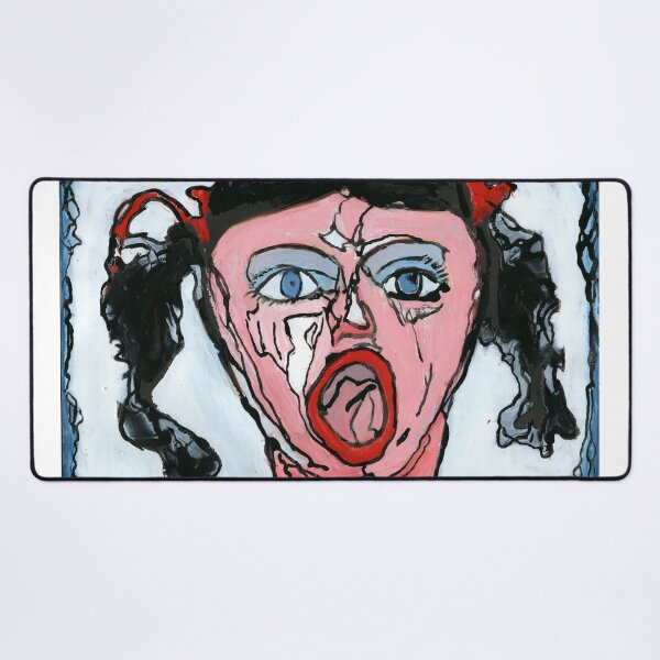 Item preview, Expressive Screaming Portrait designed and sold by Dwaalhaas.com.