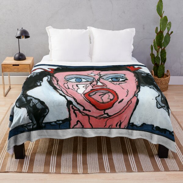 Item preview, Expressive Screaming Portrait designed and sold by Dwaalhaas.com.