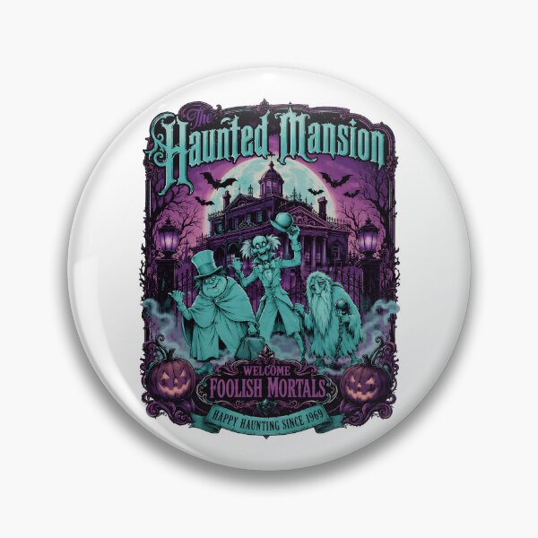 Item preview, Spooky Mansion Welcome Mortals Vintage designed and sold by VianDuell01.