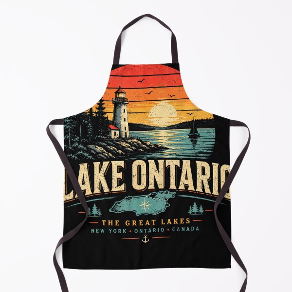 Item preview, Lake Ontario Funny Vintage Est 1615 Design designed and sold by linendaust.