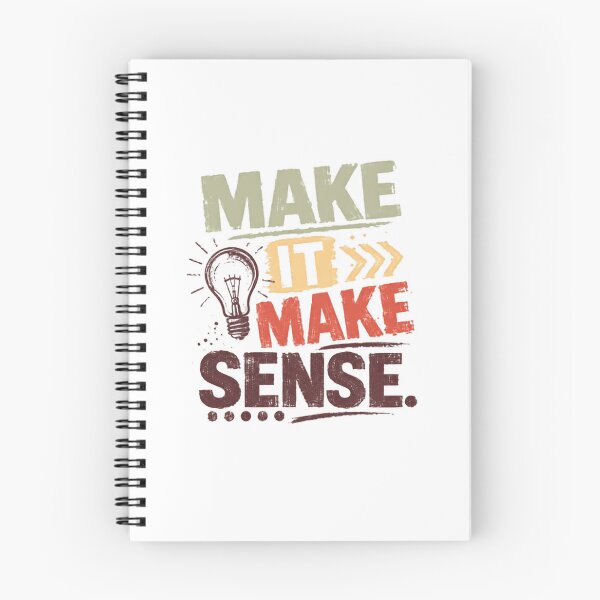 Item preview, Make It Make Sense Trending Quote Logic Understanding Sarcasm designed and sold by RetroMini2026.